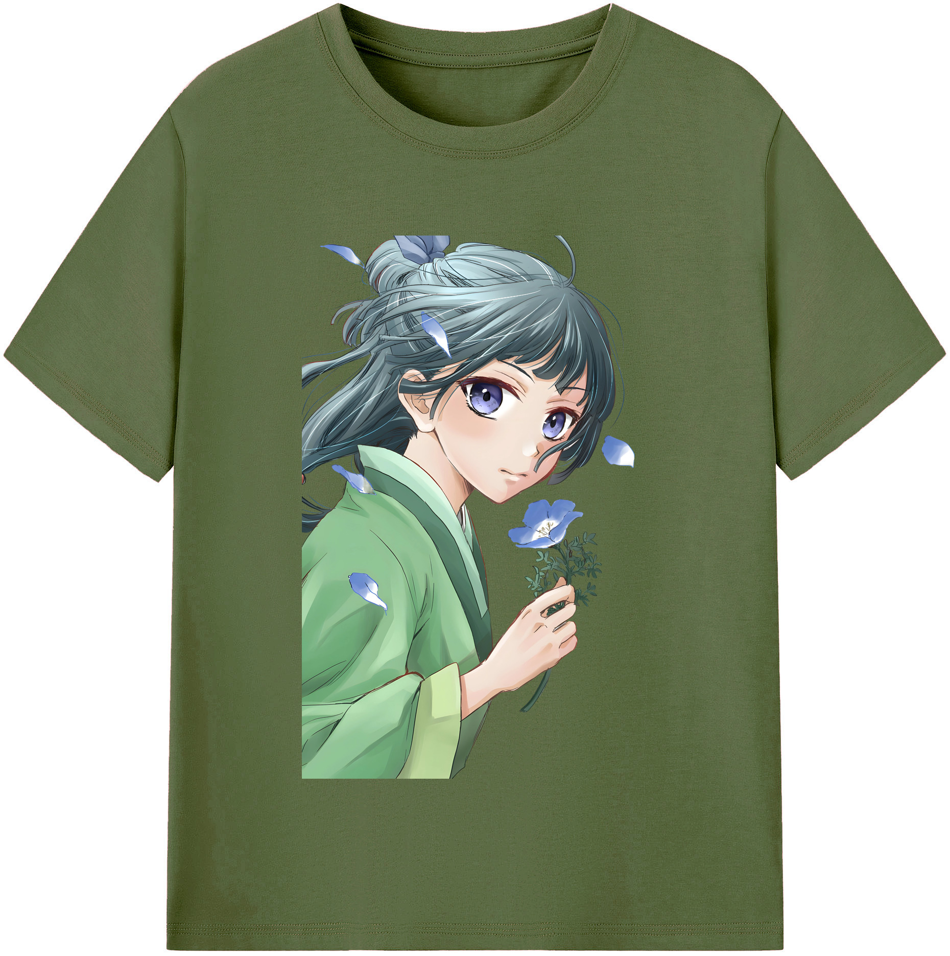 （画像用） 薬屋のひとりごと The Apothecary Diaries 綿100％半袖Tシャツ（フロントプリント）